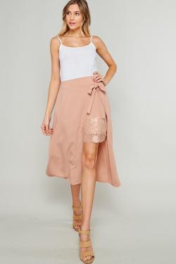 Lace Wrap Skirt